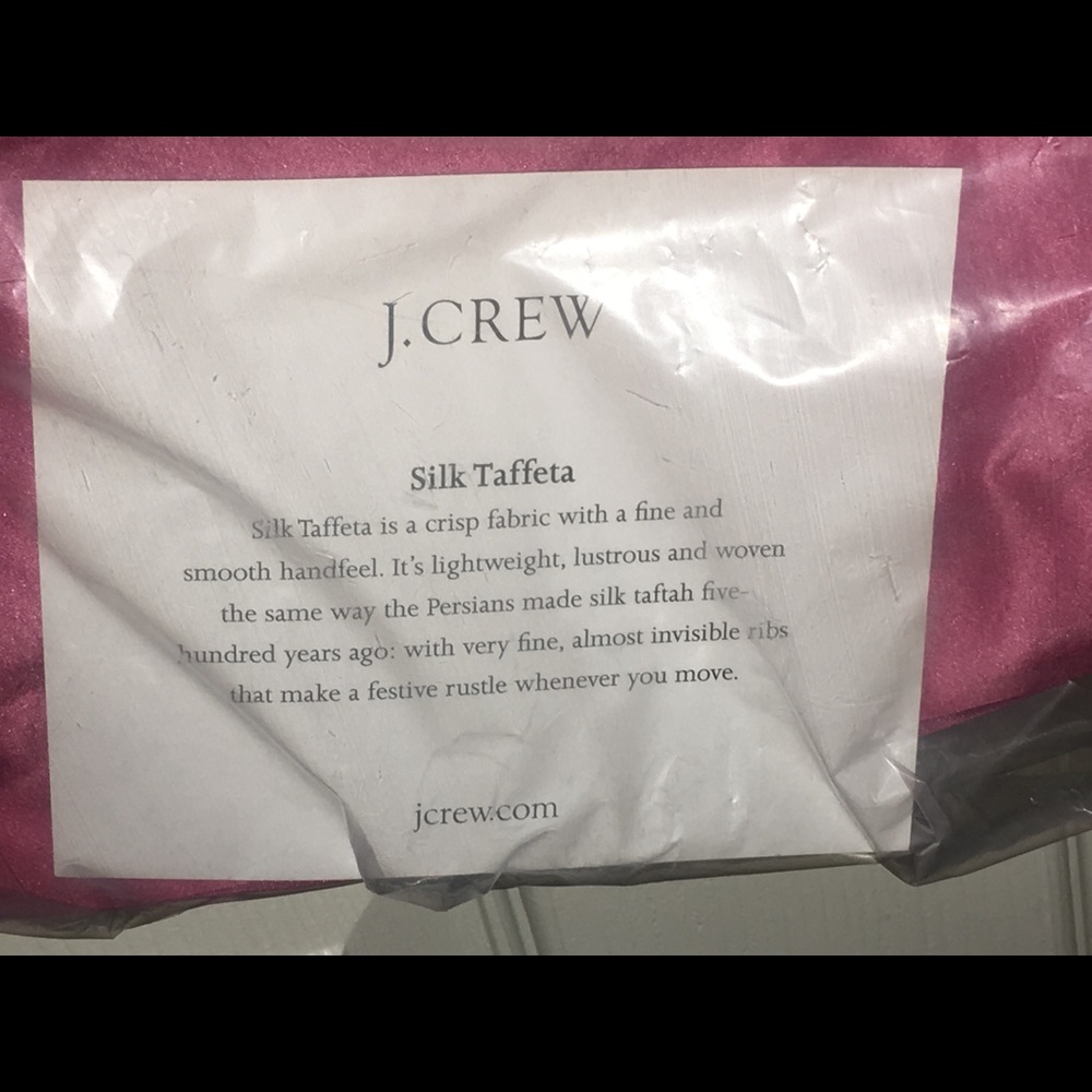 J CREW LORELEI SILK STRAPLESS LIGHT FLAMINGO DRESS - Picture 3 of 5